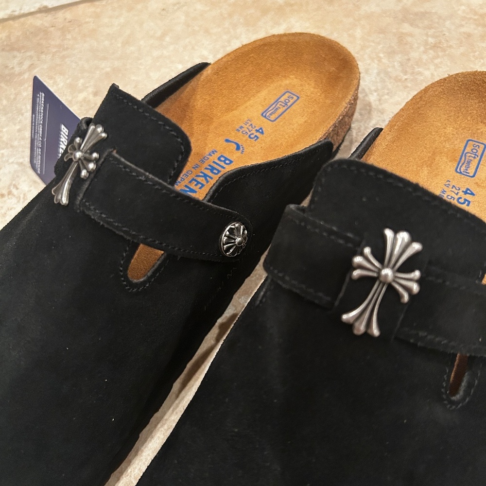 Chrome Hearts x Birkenstock Bostons